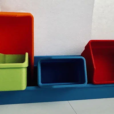 Bộ khay/hộp chứa cho Ikea Skadis (Container set)