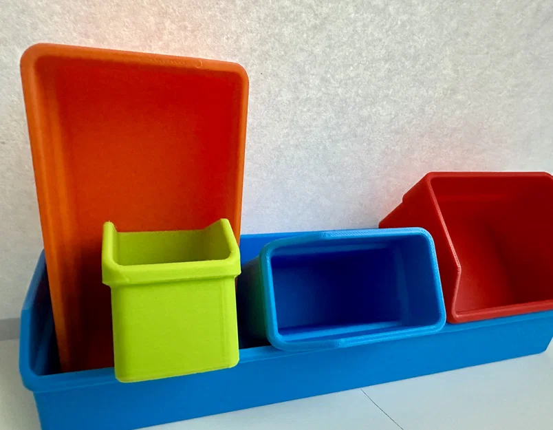 Bộ khay/hộp chứa cho Ikea Skadis (Container set) - Image 3