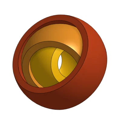 Quả cầu fidget đơn giản (Simple figdet sphere)