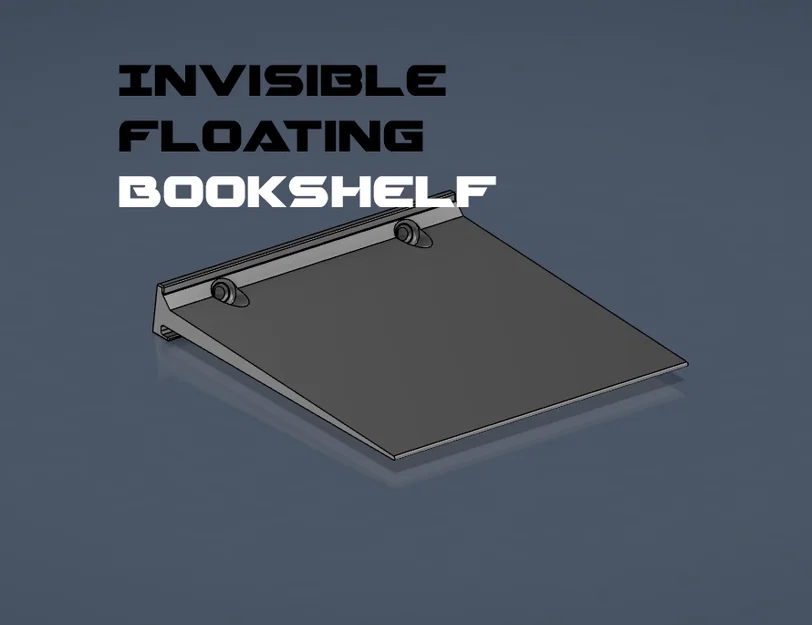 Kệ Sách Treo Tường Vô Hình (Invisible Floating Bookshelf) - Image 1