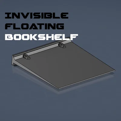 Kệ Sách Treo Tường Vô Hình (Invisible Floating Bookshelf)