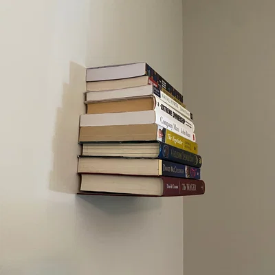 Kệ Sách Treo Tường Vô Hình (Invisible Floating Bookshelf)