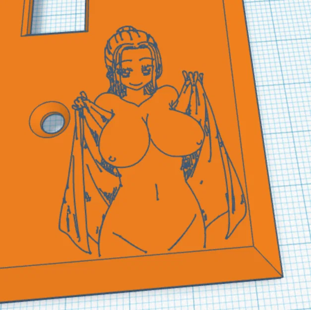 Bộ sưu tập ốp công tắc điện phong cách anime độc lạ (3D print) - Image 2