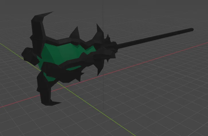 Mô hình vũ khí Nightfall của Mordekaiser cho Dummy 13 - Image 1