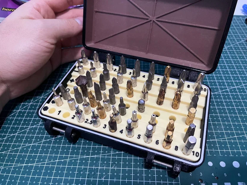 Hộp đựng mũi vít 3D (Screwdriver Bits Box) gọn gàng, chuyên nghiệp - Image 7
