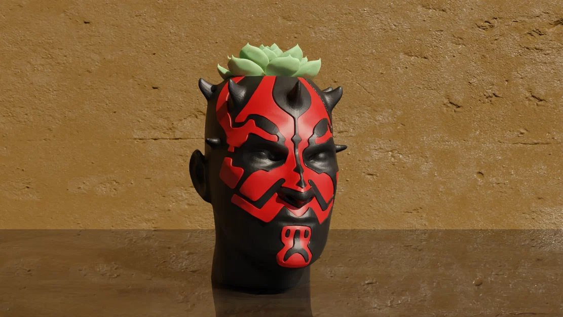 Darth Maul - Star Wars Pot Plant (Chậu cây) - Image 1