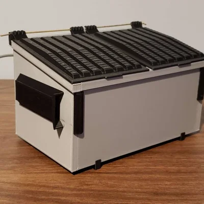 Dumpster Desktop Storage – Hộp đựng đồ để bàn dạng thùng rác