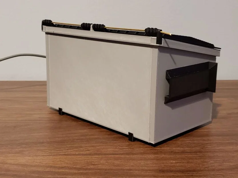 Dumpster Desktop Storage – Hộp đựng đồ để bàn dạng thùng rác - Image 2