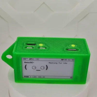 Case PWNAGOTCHI Pisugar 3 - Pi Zero 2 W - papwe 2.13" - 1300mAh