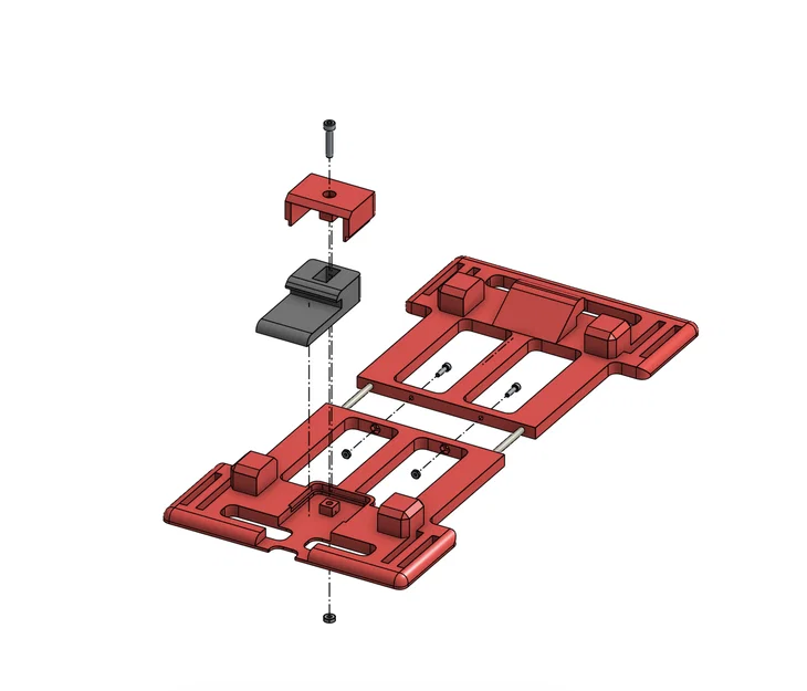 Khung gắn MIK cho mọi dây đai túi (MIK mounting frame for any bag strap) - Image 4