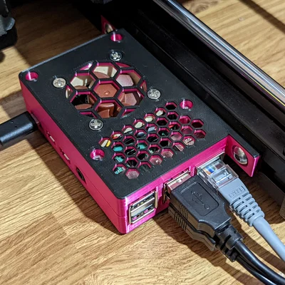 Case Raspberry Pi 4 gắn lên Prusa/Ender (Mountable Raspberry Pi 4 Case)