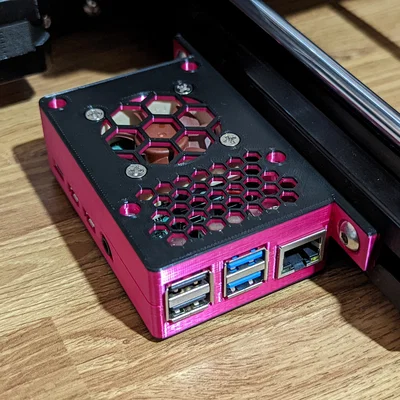 Case Raspberry Pi 4 gắn lên Prusa/Ender (Mountable Raspberry Pi 4 Case)