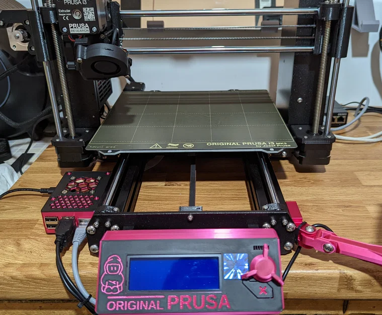 Case Raspberry Pi 4 gắn lên Prusa/Ender (Mountable Raspberry Pi 4 Case) - Image 4