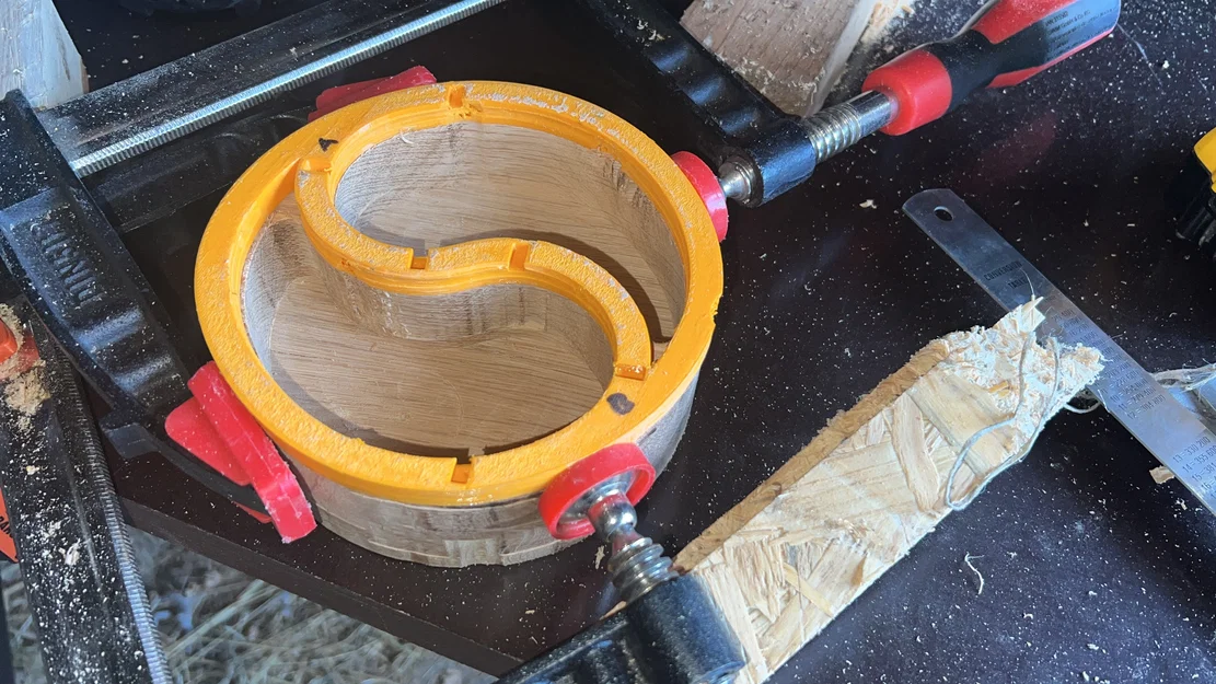 Router Template - Yin Yang Bowl (Template router bát Âm Dương) - Image 2