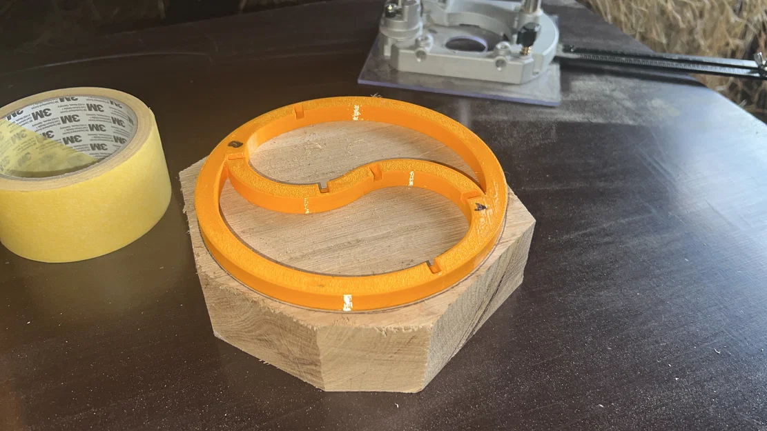 Router Template - Yin Yang Bowl (Template router bát Âm Dương) - Image 3