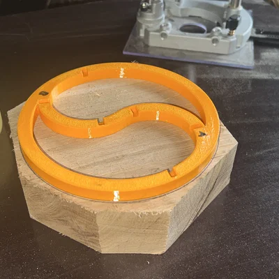 Router Template - Yin Yang Bowl (Template router bát Âm Dương)