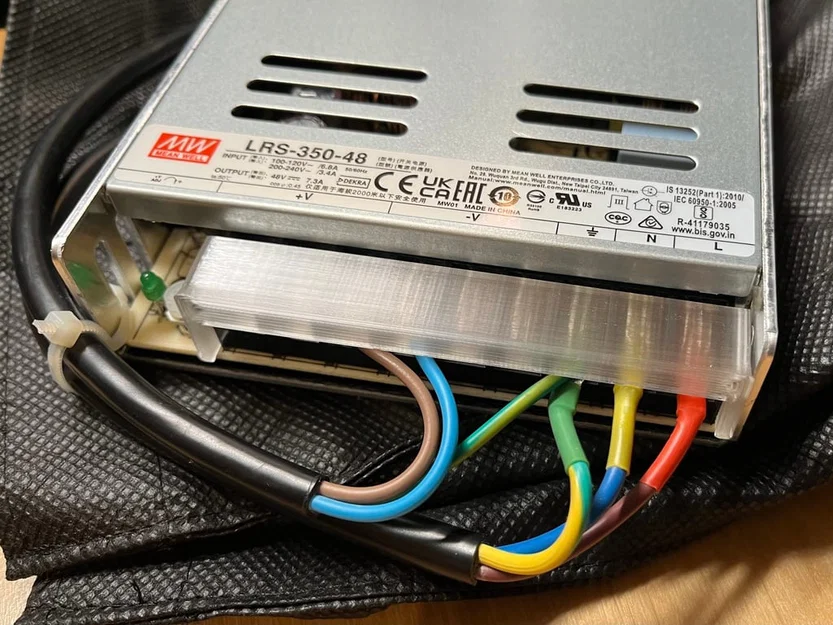 Nắp che vít cho Mean Well LRS-350-48 - Image 1