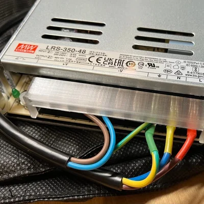 Nắp che vít cho Mean Well LRS-350-48