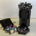 Dice Tower “Press to roll” – 3 kích cỡ - Thumbnail 1