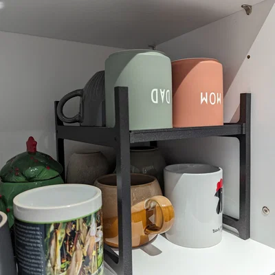 Kệ ly/cốc mở rộng tủ (cup shelf / cupboard extension)