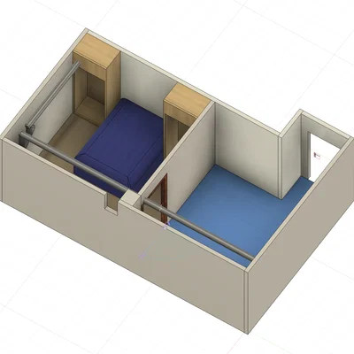 HOUSE – Nhà một phòng ấm cúng tối giản