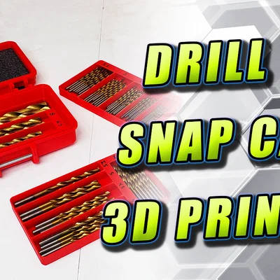 Hộp Đựng Mũi Khoan Snap Latch (Snap Latch Drill Bit Case)
