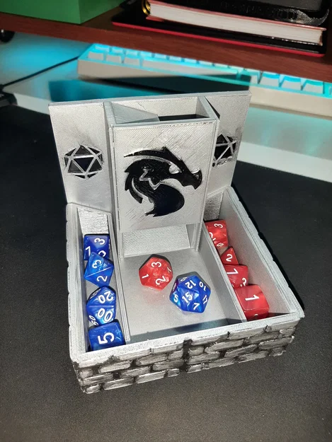 Tháp đổ xúc xắc (Dice Tower) thiết kế đầu rồng cực chất - Image 1