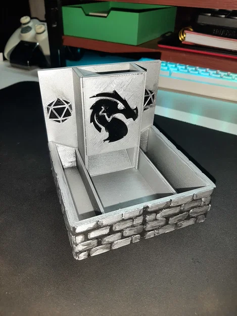 Tháp đổ xúc xắc (Dice Tower) thiết kế đầu rồng cực chất - Image 3
