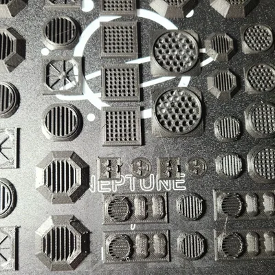 Bộ sưu tập lỗ thông hơi & lưới tản nhiệt cho mô hình 3D (Vents & Grilles)