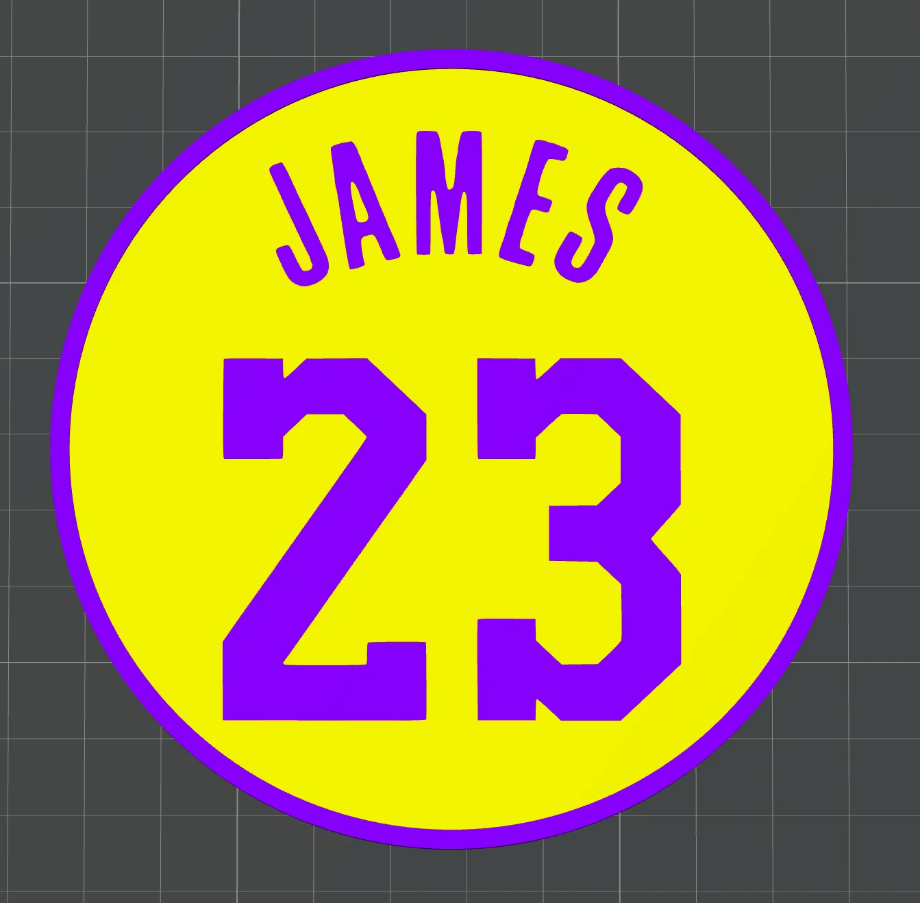 Miếng lót ly in 3D hình áo đấu Lebron James 23 cực chất 1