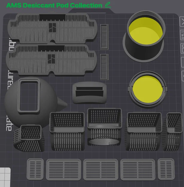 Bộ Đầy Đủ Desiccant Pods và Funnels - Image 1