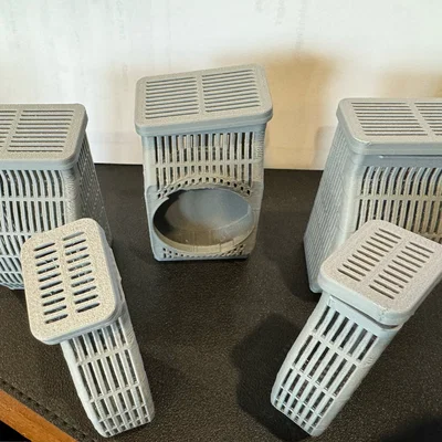 Bộ Đầy Đủ Desiccant Pods và Funnels