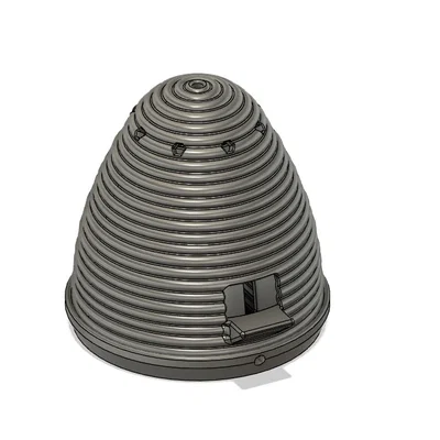 Mô hình tổ ong mini trang trí sân vườn (Small Bee Hive) in 3D