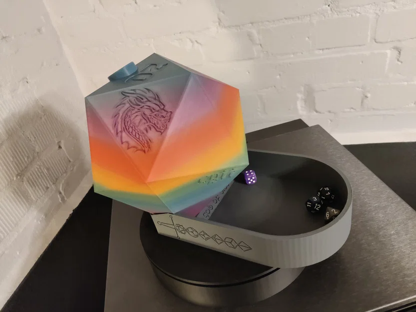 Tháp Xúc Xắc D20 (D20 Dice Tower) - Image 11