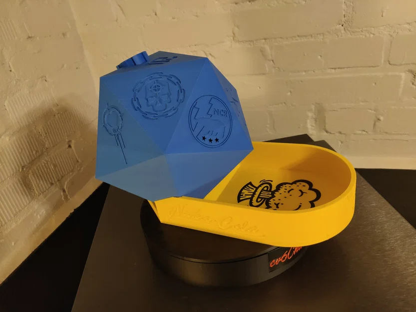 Tháp lắc xúc xắc D20 – Thiết kế Fallout - Image 2