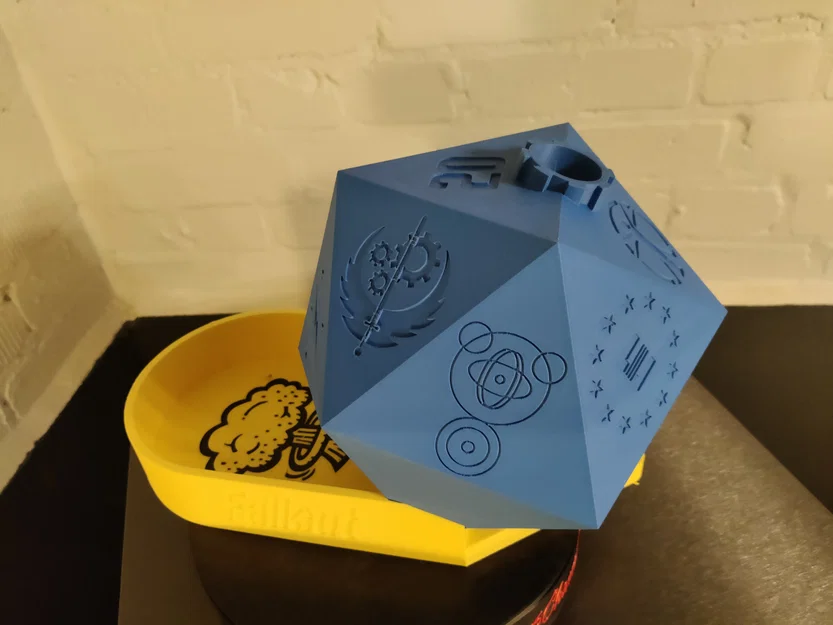 Tháp lắc xúc xắc D20 – Thiết kế Fallout - Image 3