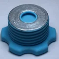 Van thở ra 1 chiều in gần như toàn bộ, ren NATO (40mm) cho respirator - Thumbnail 3