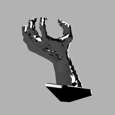 Mô hình bàn tay 3D (Hand Stand) - Giá đỡ đồ cá nhân độc đáo