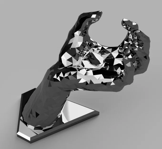 Mô hình bàn tay 3D (Hand Stand) - Giá đỡ đồ cá nhân độc đáo - Image 2