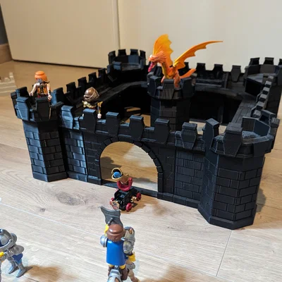 Bộ mảnh ghép lâu đài in 3D cho đồ chơi Playmobil