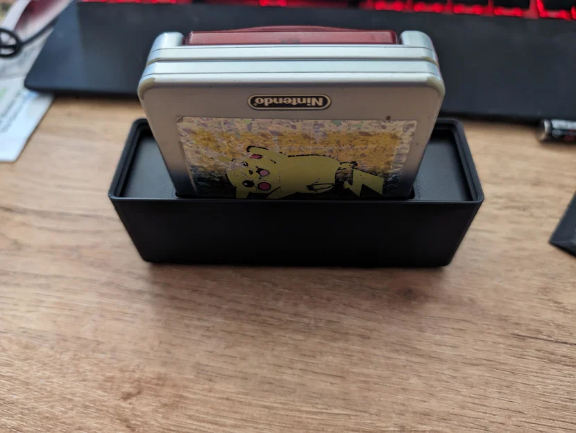 Khay trưng bày Gameboy Advance SP chuẩn Gridfinity 1x3 - Image 1