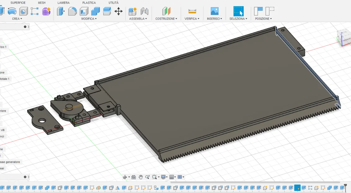 Thước đo biên dạng có khóa (Lockable Contour Gauge) 230 mm - Image 5
