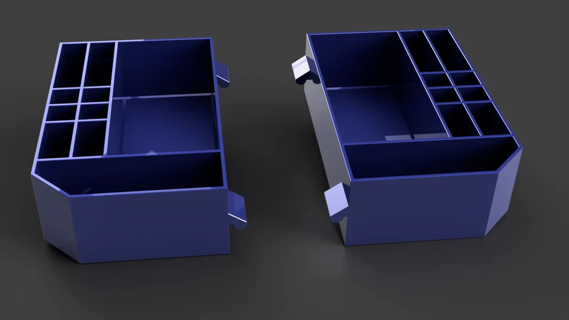 Khay Đựng Dụng Cụ Gắn Cạnh (SideBox) Cho Máy In 3D Prusa MK4 - Image 2