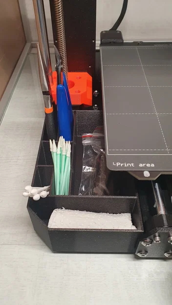 Khay Đựng Dụng Cụ Gắn Cạnh (SideBox) Cho Máy In 3D Prusa MK4 - Image 3