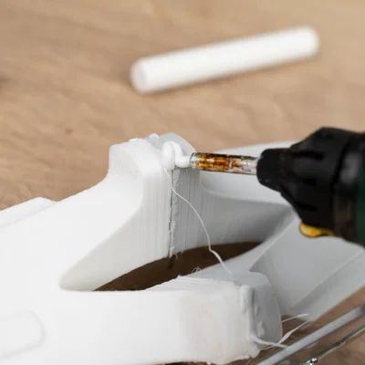 Que Keo Súng Bắn Keo Có Gân (Ribbed Glue Gun Sticks)