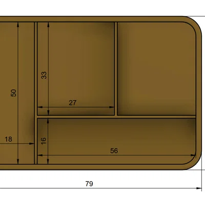 Hộp organizer nhỏ cho phụ kiện đan len/móc len