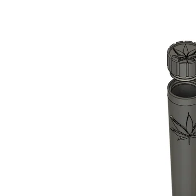 Hộp đựng thuốc lá guarda cigarros nắp vặn