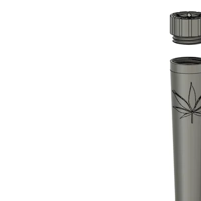 Hộp đựng thuốc lá guarda cigarros nắp vặn