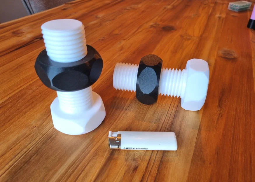 Đồ chơi fidget Vít và Đai ốc M42 x 100 - Image 1