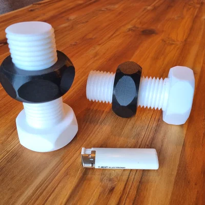 Đồ chơi fidget Vít và Đai ốc M42 x 100